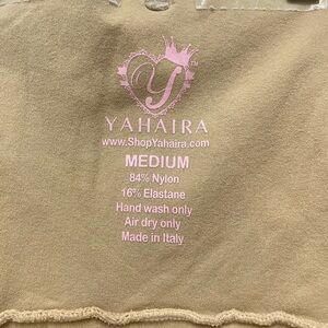 HAPPY BUTT N°7 DOUBLE TUMMY LAYER Women's Tan Shapewear Size M